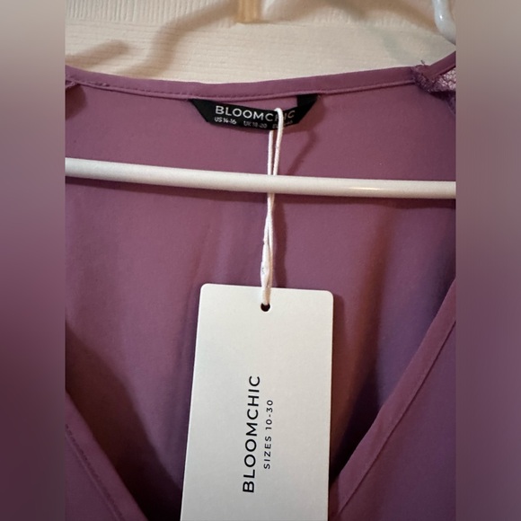 Bloomchic dress with pink with lace size 14-16 - Picture 9 of 9